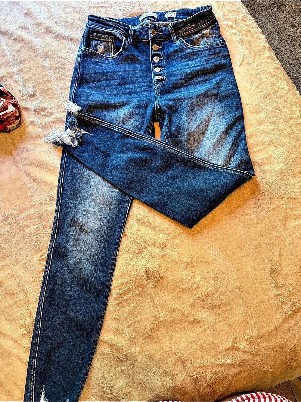 KanCan Signature High Rise Skinny Jeans High Rise Skinny Jeans Waist 28 Blue